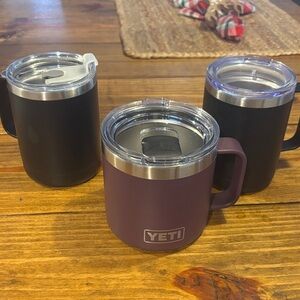YETI Mug Set - Black and Purple